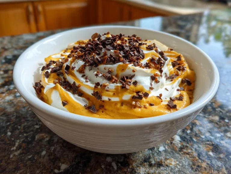 Pumpkin-Whipped Cottage Cheese