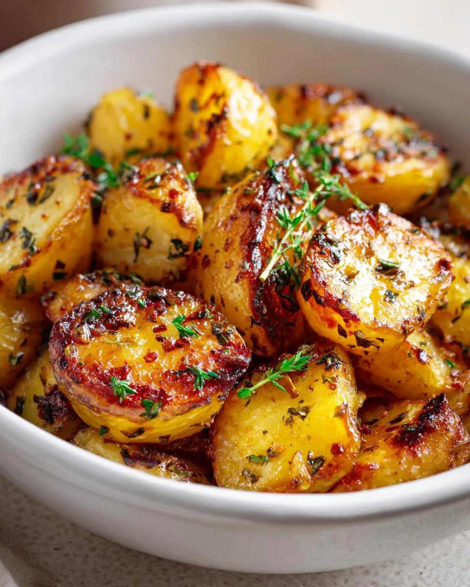 Roasted Garlic Potatoes - detail 1