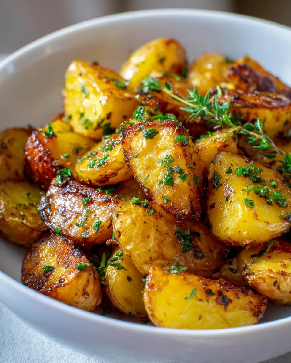 Roasted Garlic Potatoes - detail 2