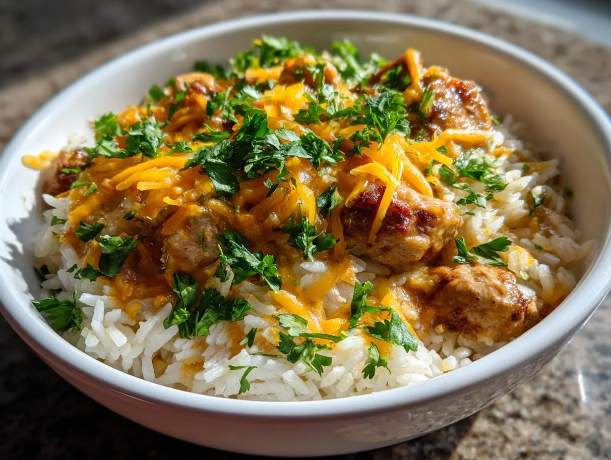 Creamy Smothered Chicken and Rice in Just 40 Minutes