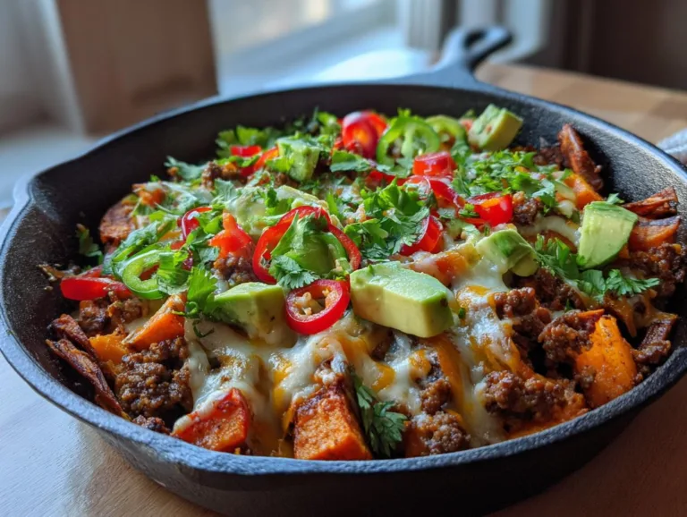 Southwest Beef Sweet Potato