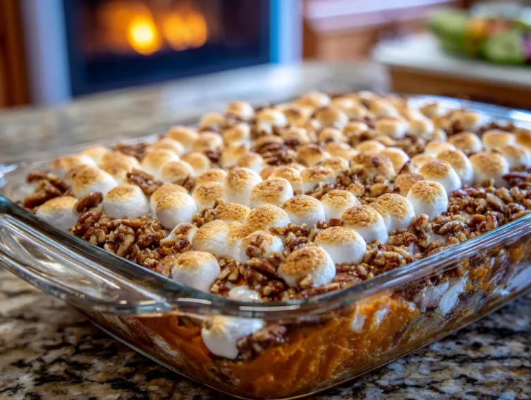 Sweet Potato Casserole Marshmallows