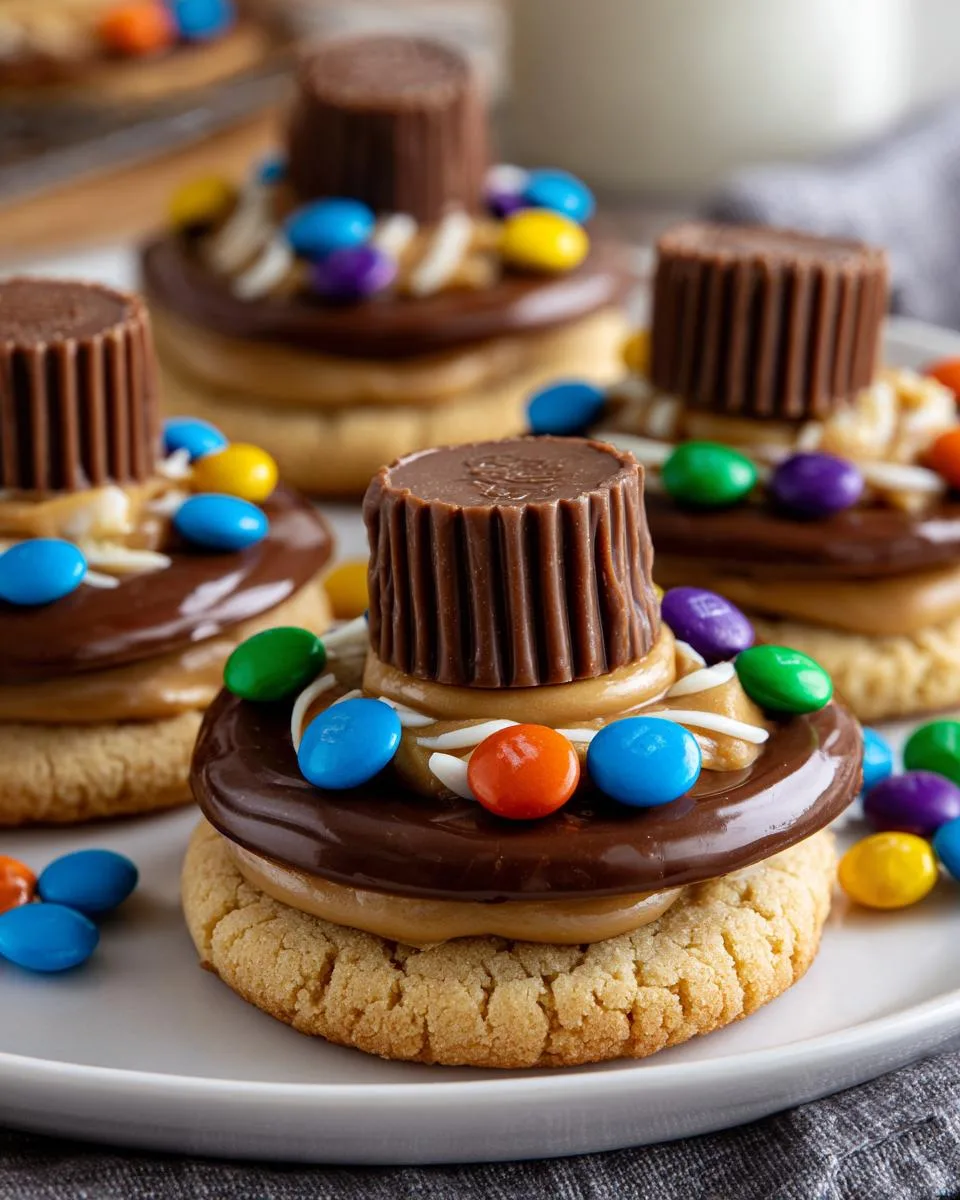 Thanksgiving Pilgrim Hat Cookies - detail 1
