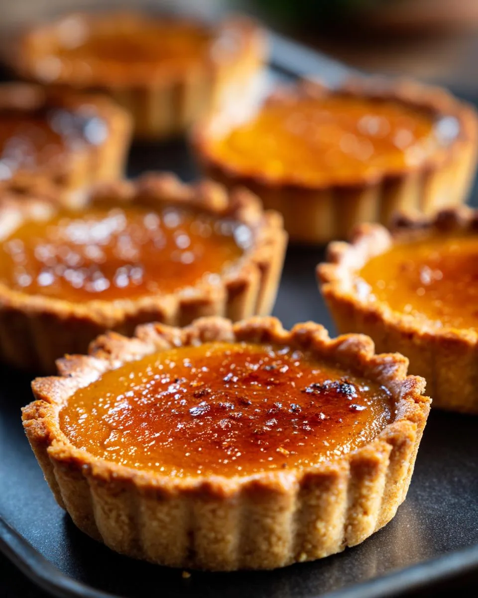 Tiny Pumpkin Tarts - detail 3