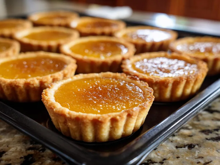 Tiny Pumpkin Tarts