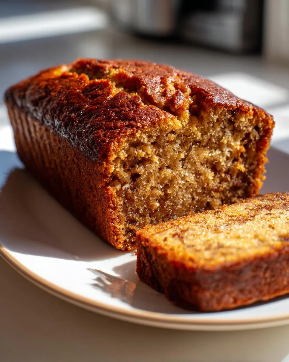 pumpkin banana bread - detail 1