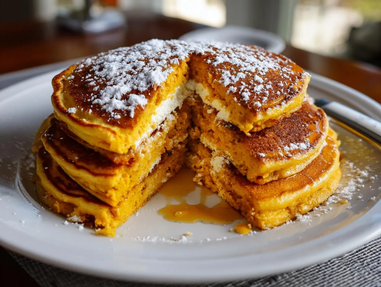 Irresistible Pumpkin Cheesecake Pancakes in 30 Minutes