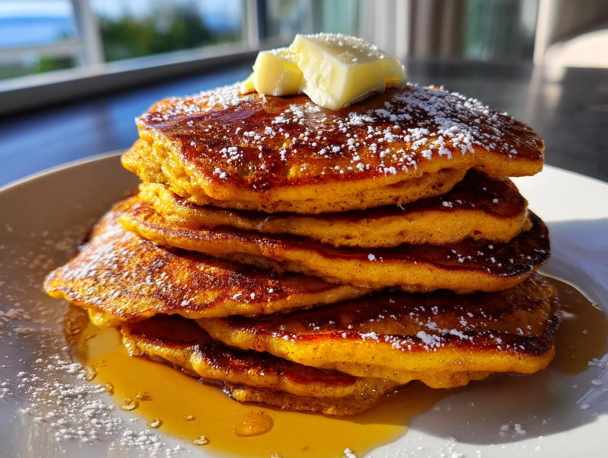 Fluffy Pumpkin Spice Pancakes in Just 30 Minutes