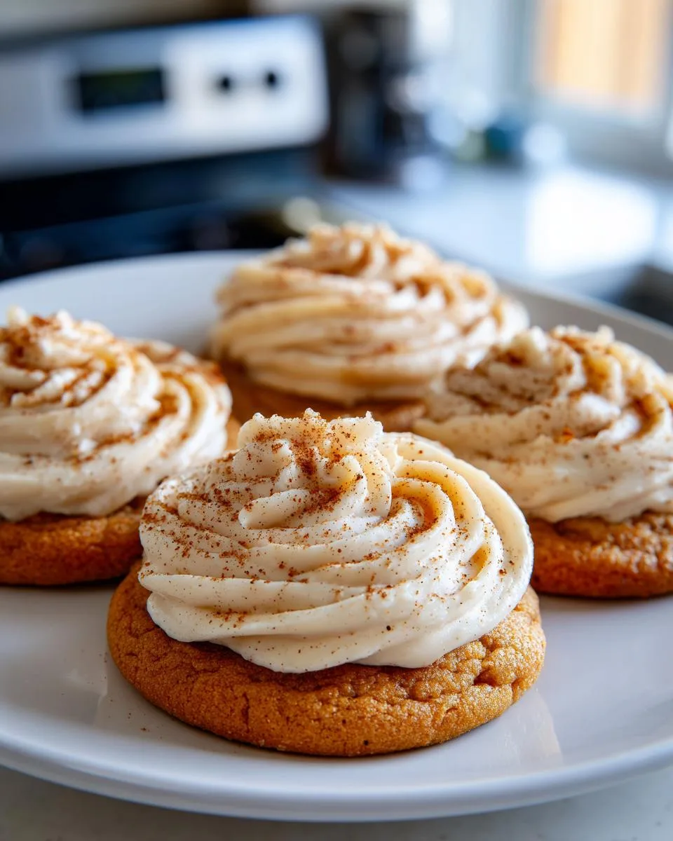 soft pumpkin cookies - detail 1