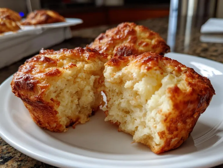 3-Ingredient Cottage Cheese Muffins