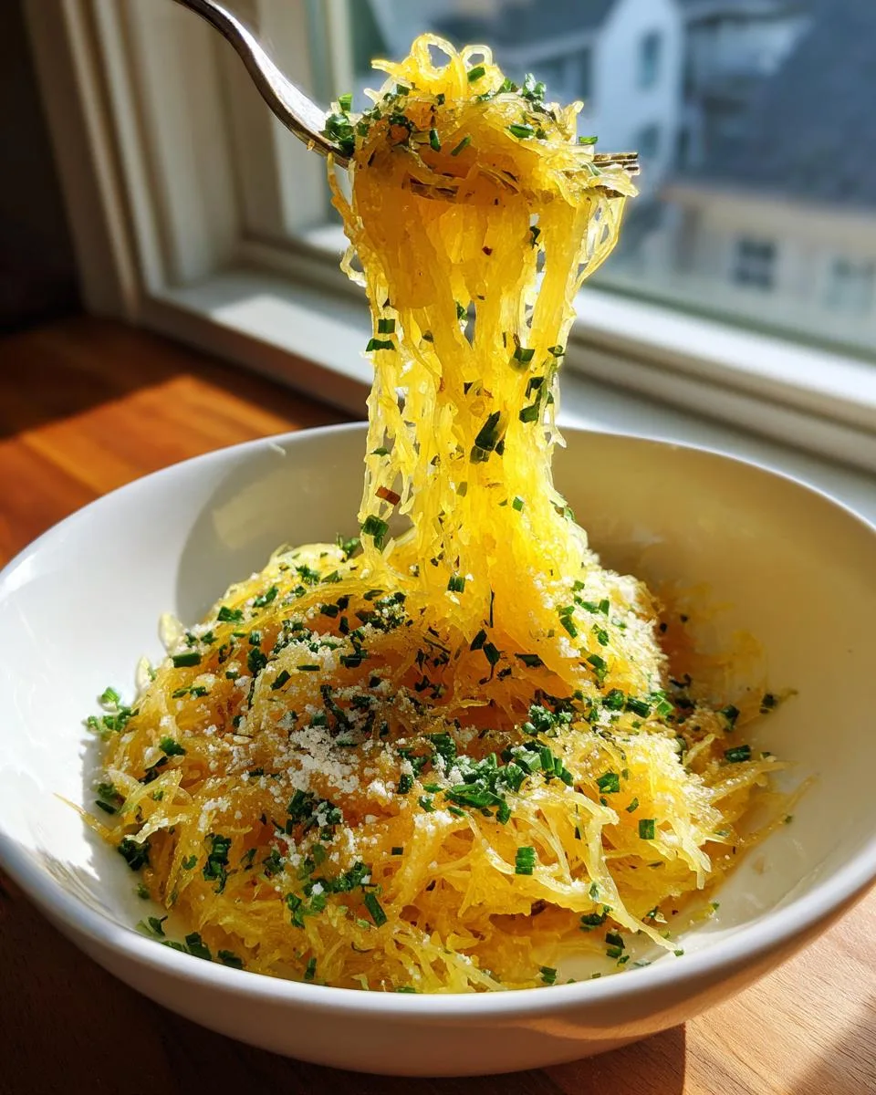 Baked Spaghetti Squash - detail 2