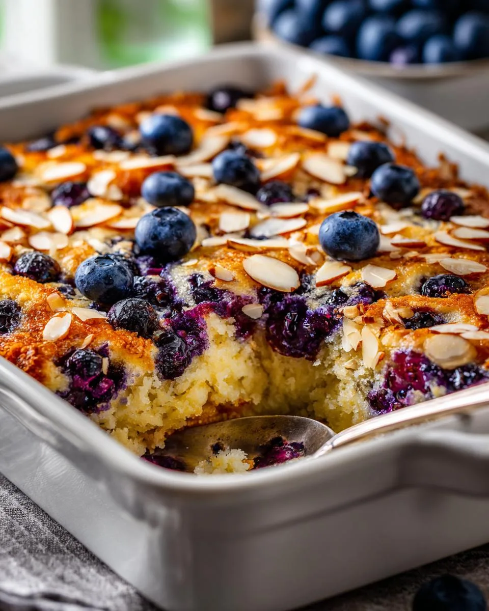 Blueberry Almond Cottage Bake - detail 1