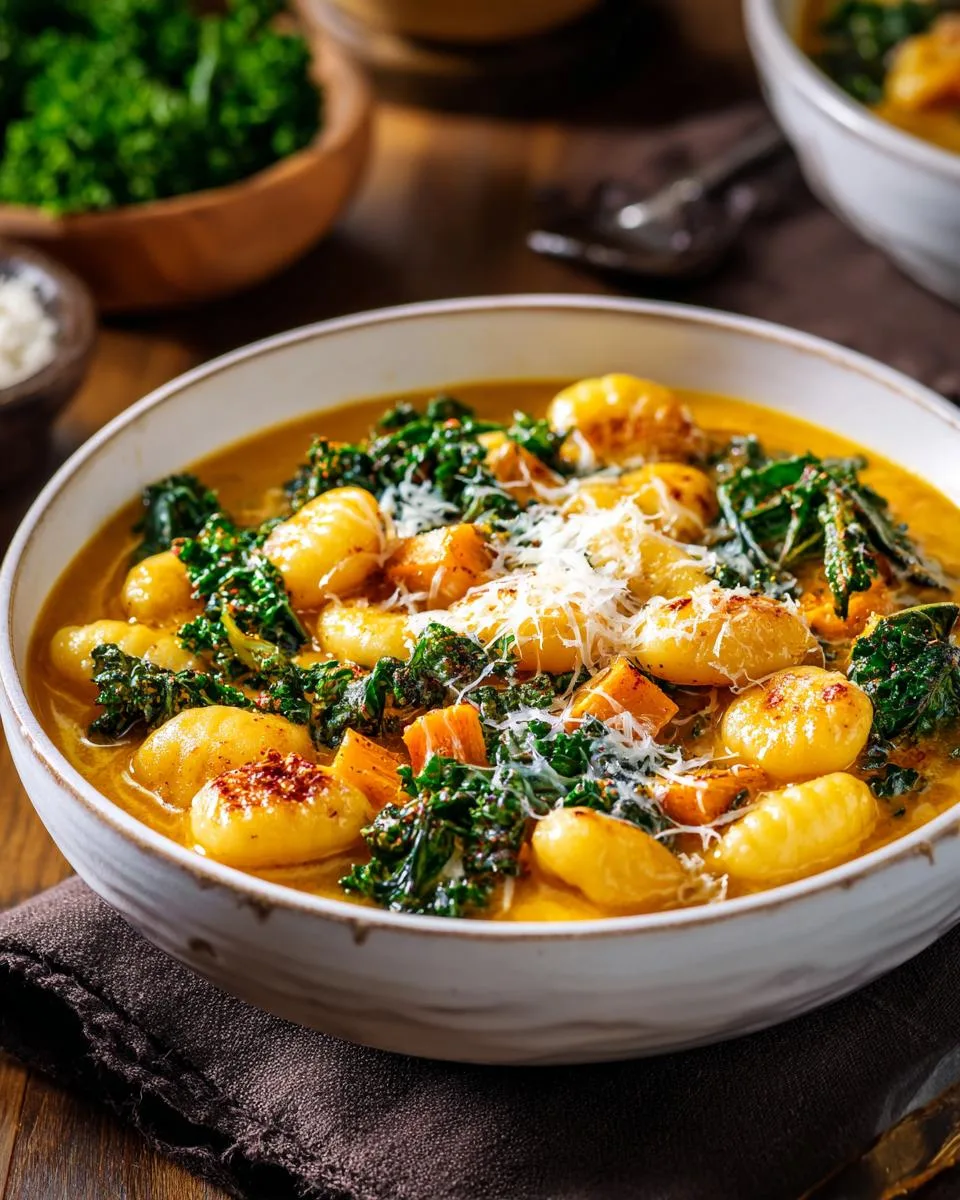 Butternut Squash Gnocchi Soup - detail 2