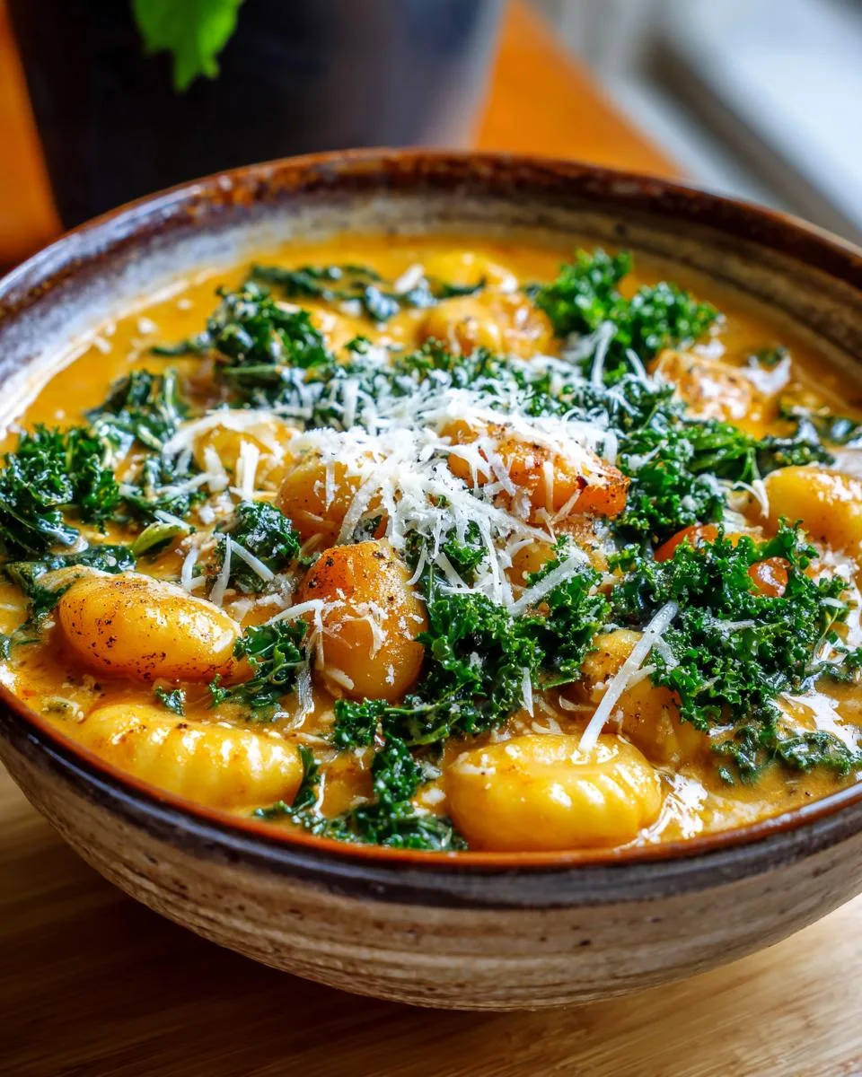 Butternut Squash Gnocchi Soup - detail 3
