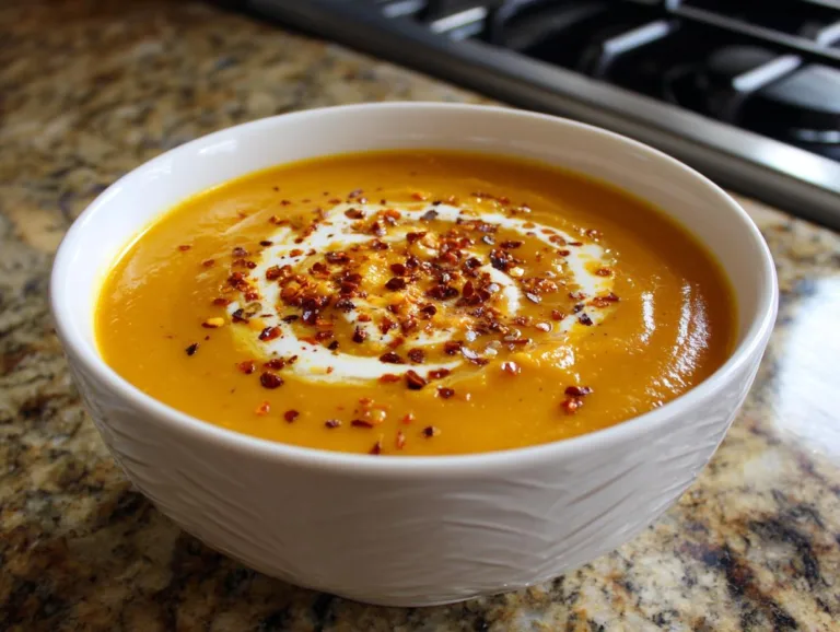 Butternut Squash Sweet Potato Soup