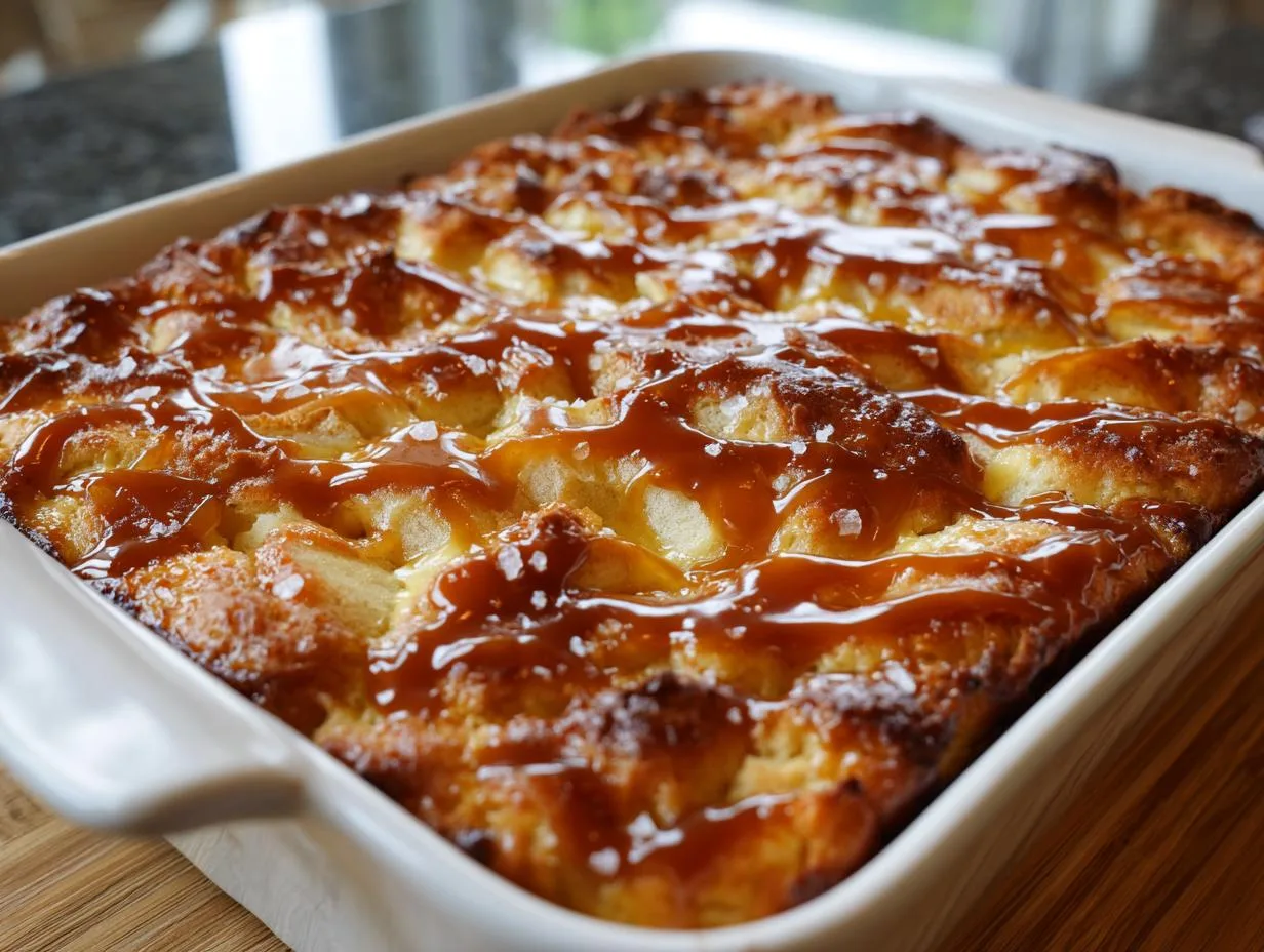 7-Ingredient Caramel Apple Cottage Cheese Bake Will Wow You