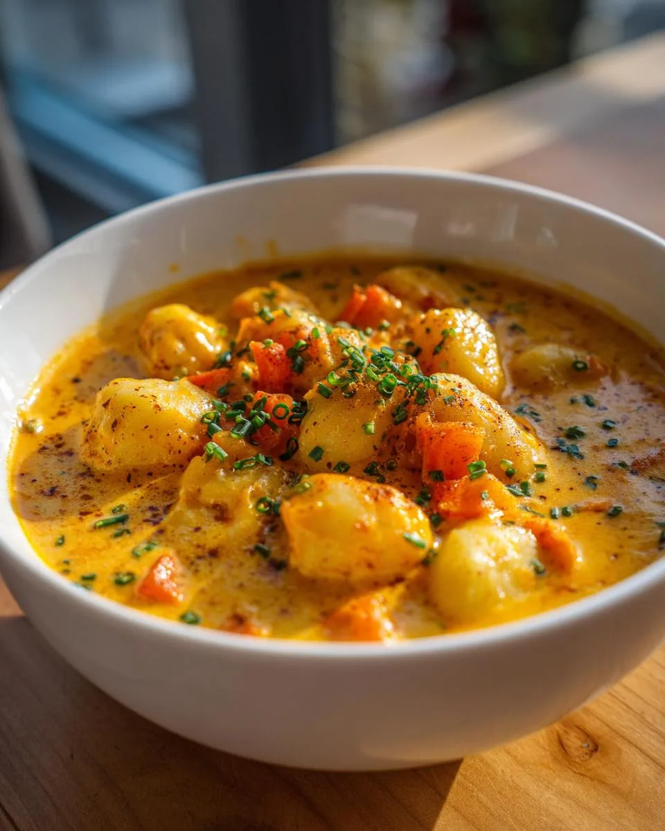 Cheddar Gnocchi Soup - detail 3