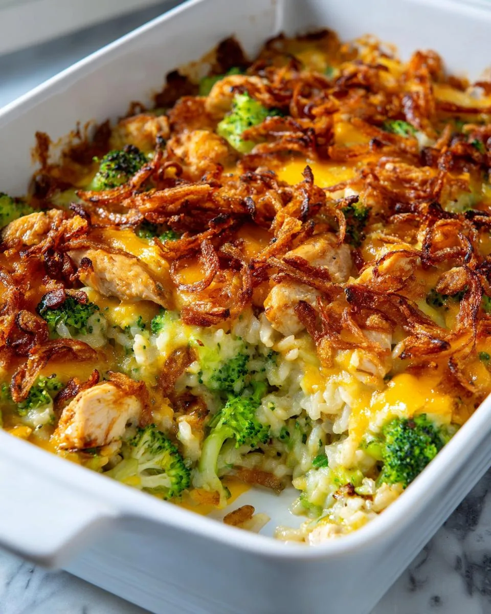 Chicken Broccoli Rice Casserole - detail 2