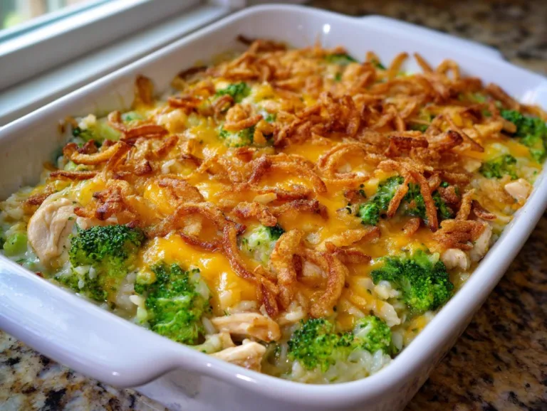 Chicken Broccoli Rice Casserole