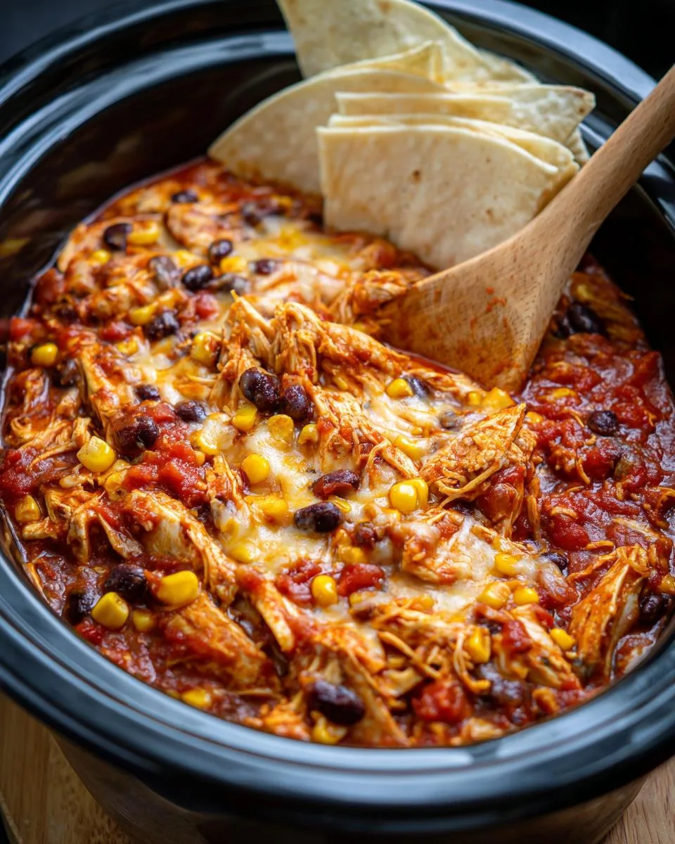 Chicken Enchilada Crock Pot - detail 1