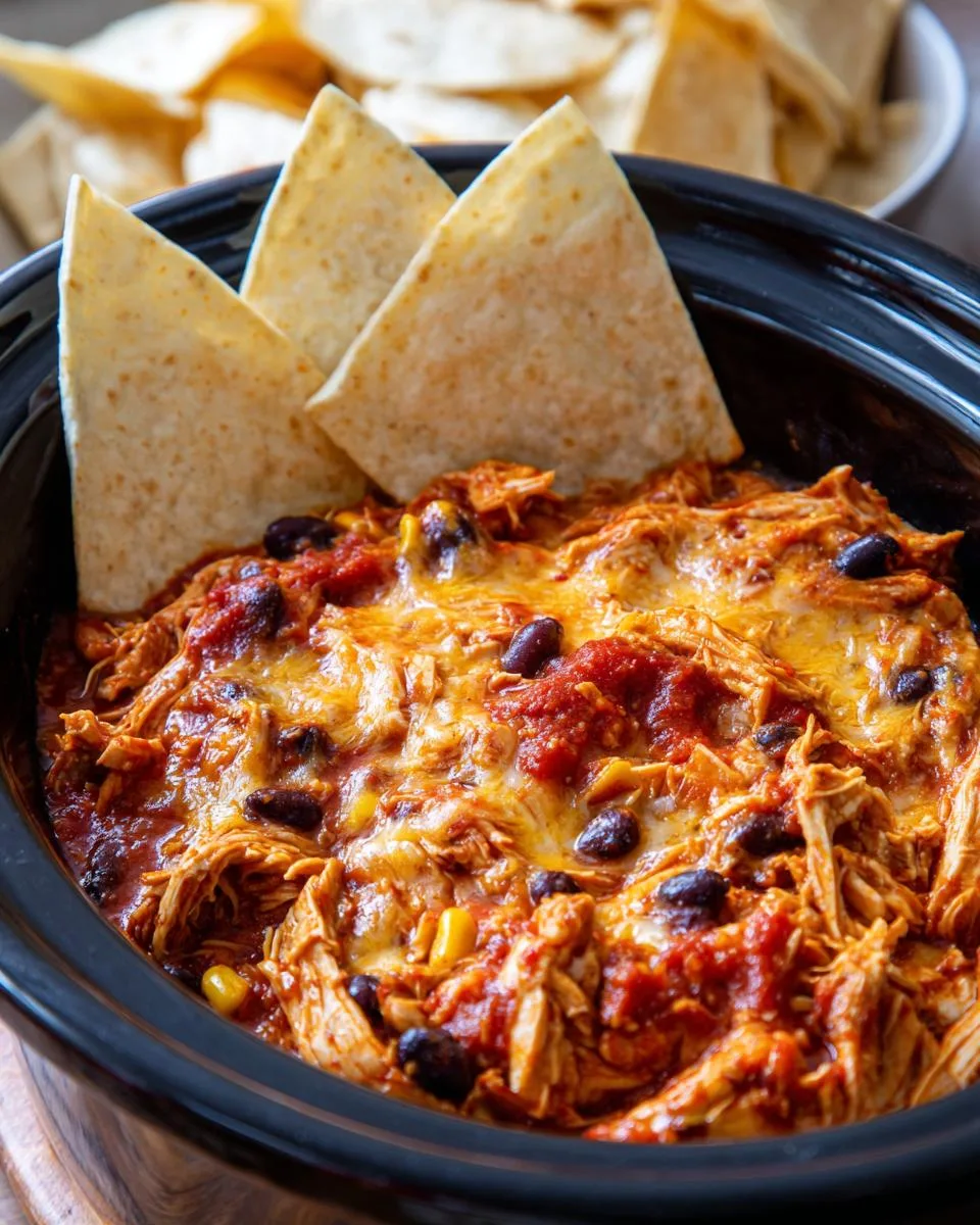 Chicken Enchilada Crock Pot - detail 3