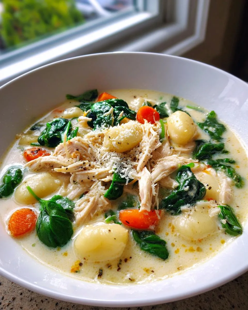 Chicken Gnocchi Soup - detail 2