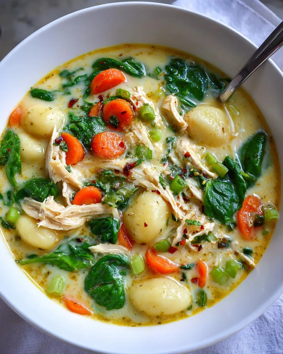 Chicken Gnocchi Soup - detail 3