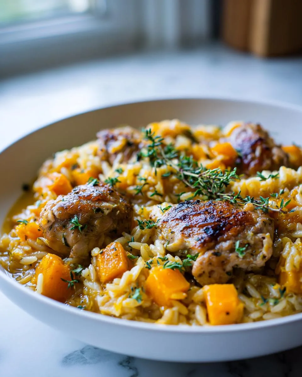 Chicken Orzo With Butternut Squash - detail 3