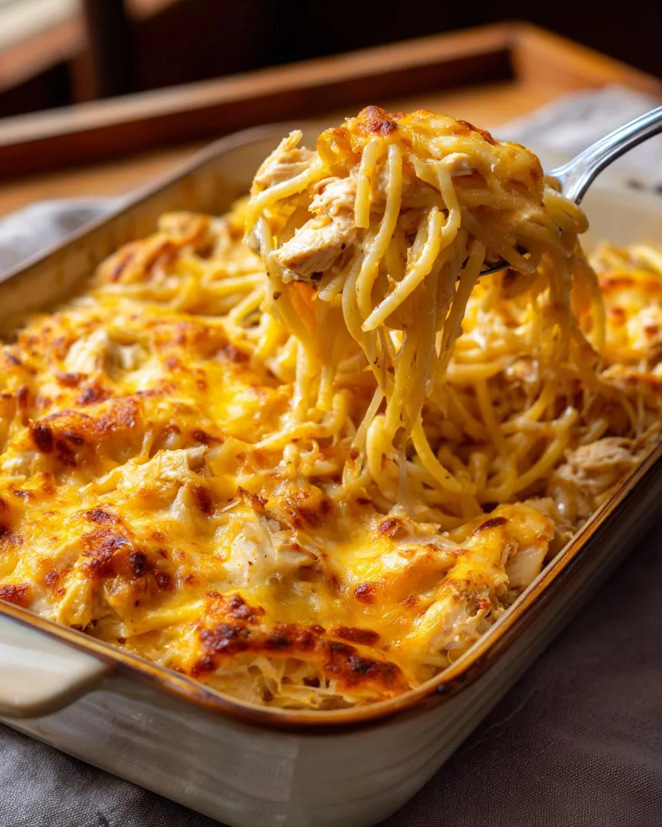 Chicken Spaghetti Casserole - detail 1