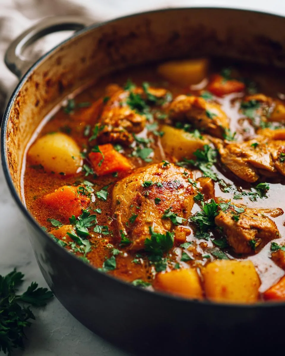 Chicken Stew With Butternut Squash - detail 2