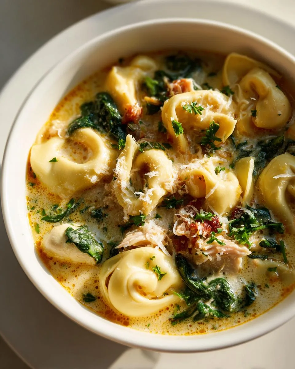 Chicken Tortellini Soup - detail 1