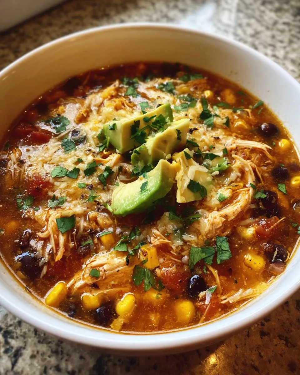 Chicken Tortilla Soup - detail 1
