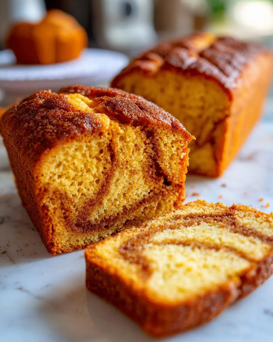 Cinnamon Swirl Pumpkin Mini Bread - detail 1
