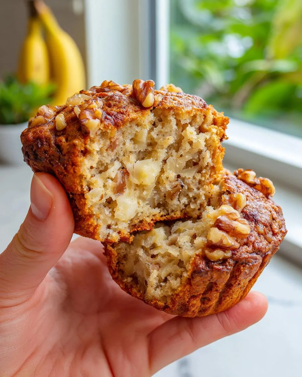 Cottage Cheese Banana Muffins - detail 3