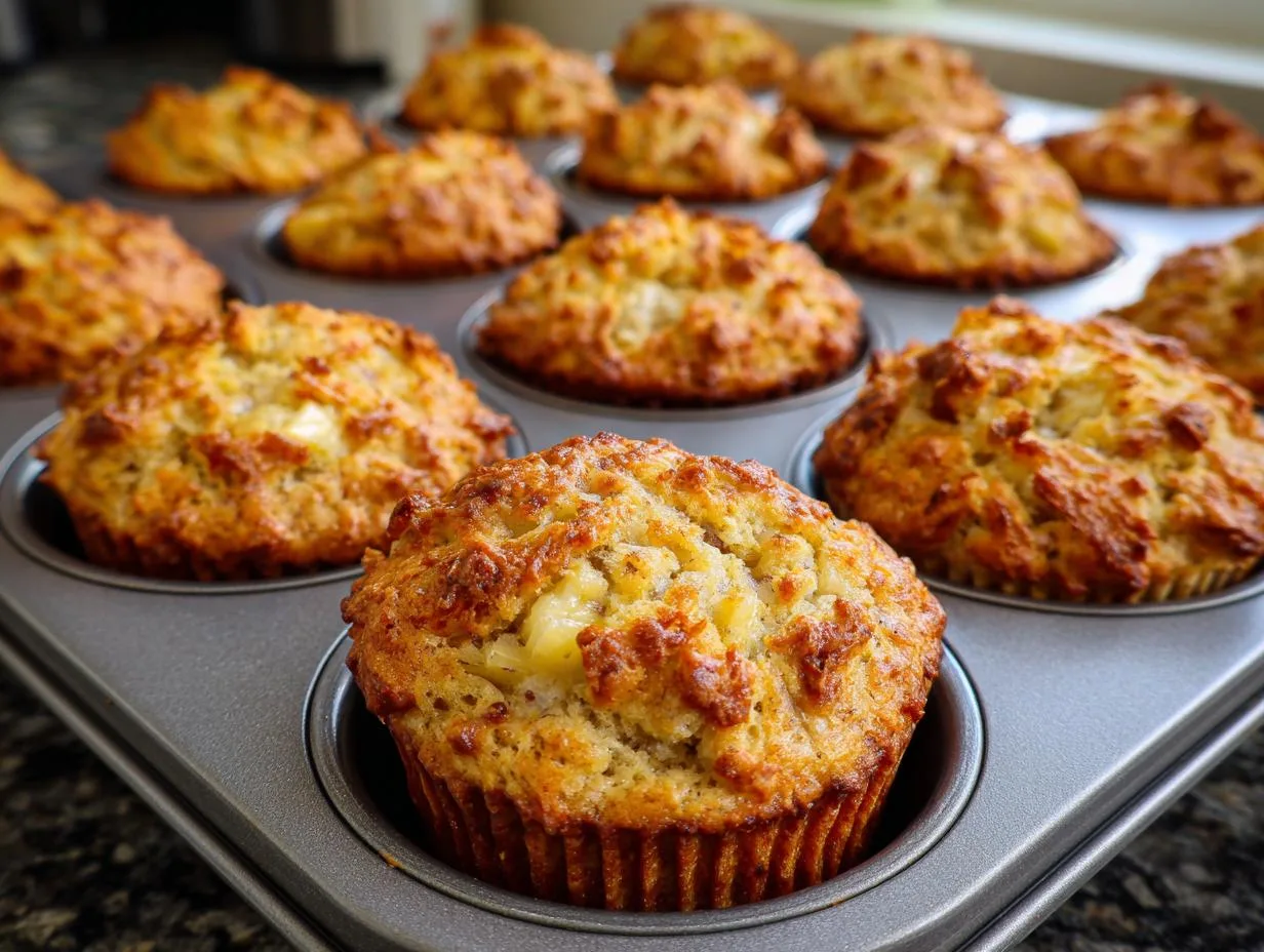Cottage Cheese Banana Muffins: 5-Ingredient Breakfast