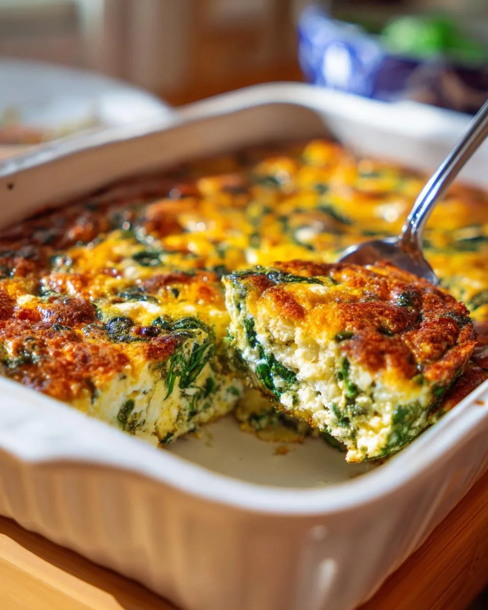 Cottage Cheese Egg Bake - detail 1