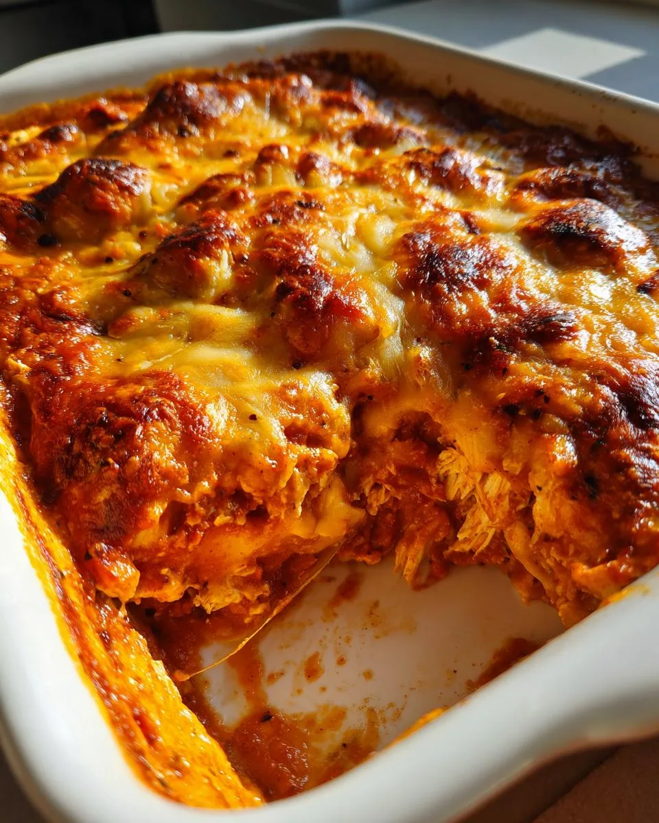 Cottage Cheese Enchilada Casserole - detail 3