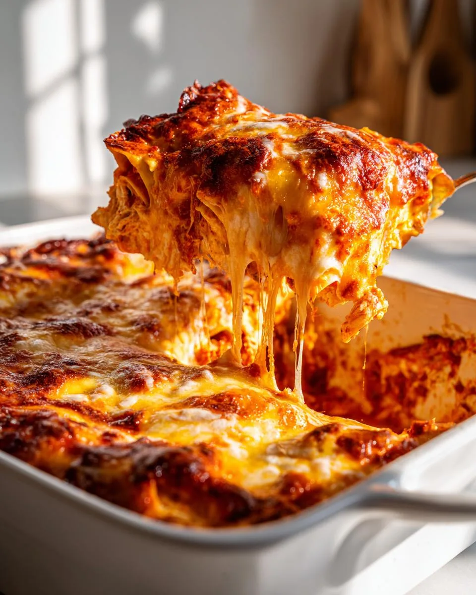 Cottage Cheese Enchilada Casserole - detail 4