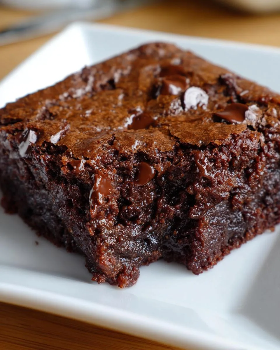 Cottage Cheese Flourless Brownies - detail 2