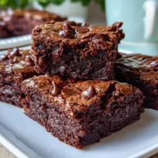 Protein Cottage Cheese Flourless Brownies - Fudgy Bliss!-image