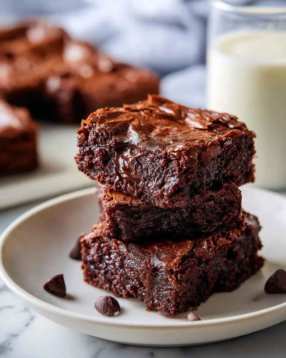 Cottage Cheese Flourless Brownies - detail 3