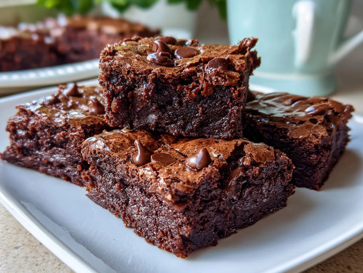Protein Cottage Cheese Flourless Brownies – Fudgy Bliss!