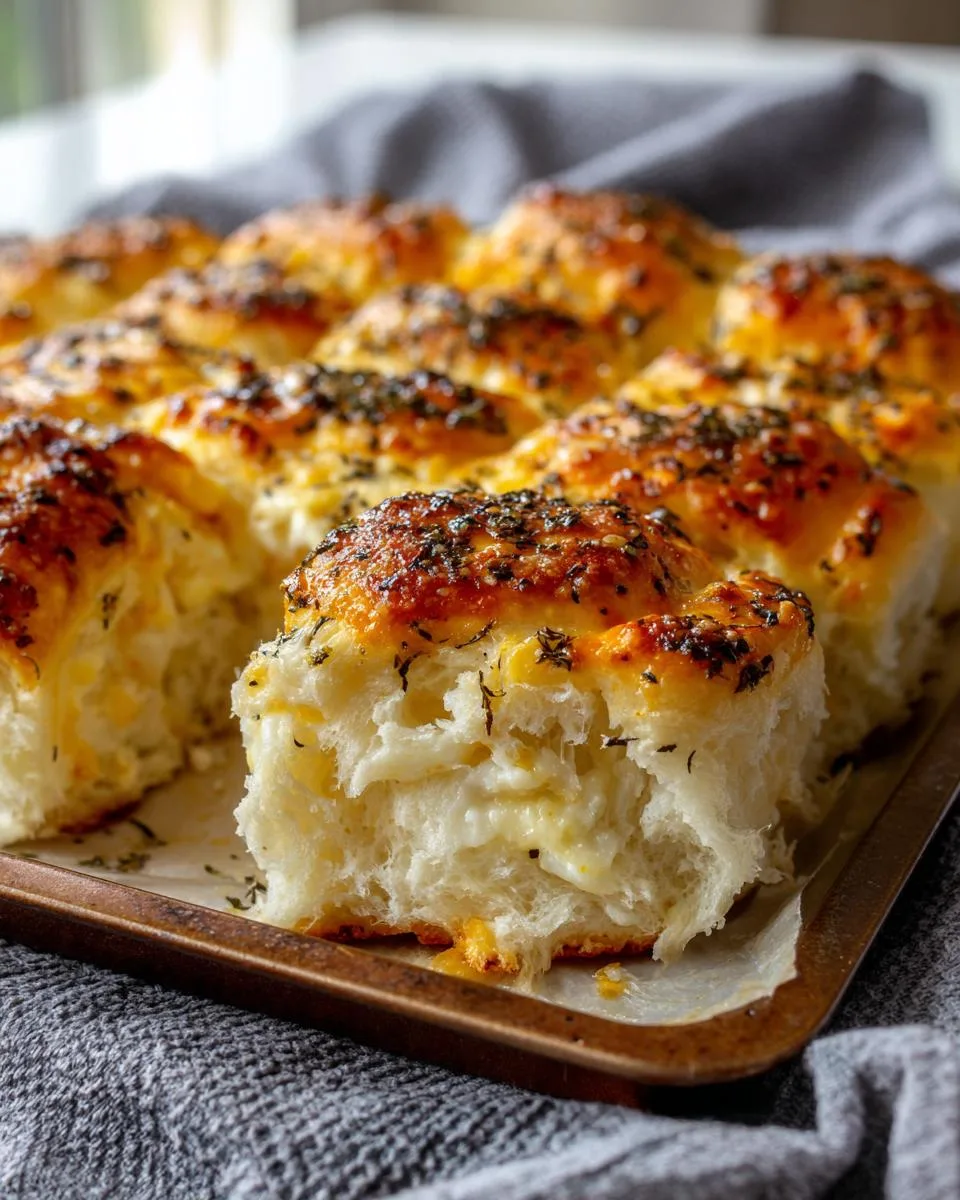 Cottage Cheese Garlic Rolls - detail 1