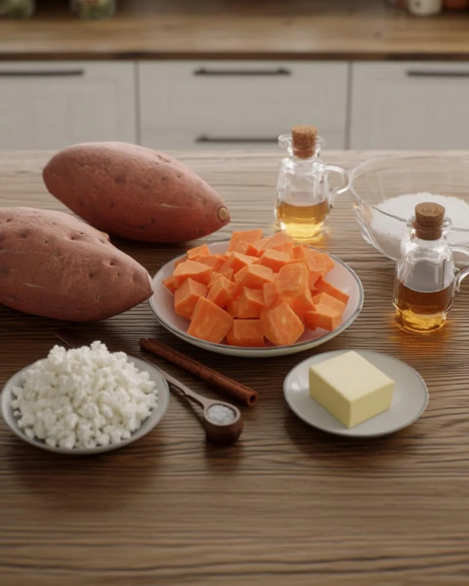 Cottage Cheese Mashed Sweet Potatoes - detail 2