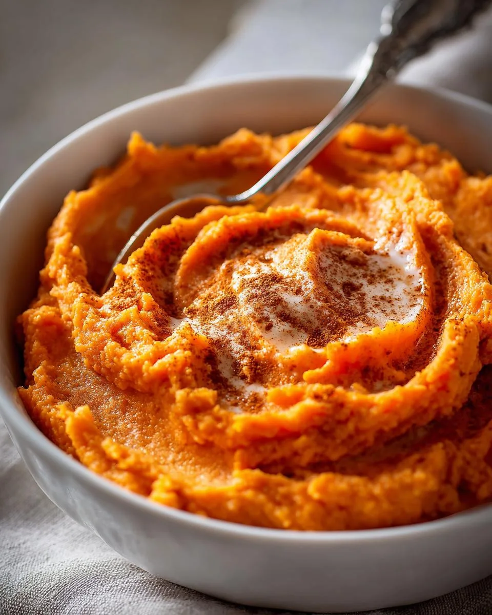 Cottage Cheese Mashed Sweet Potatoes - detail 3