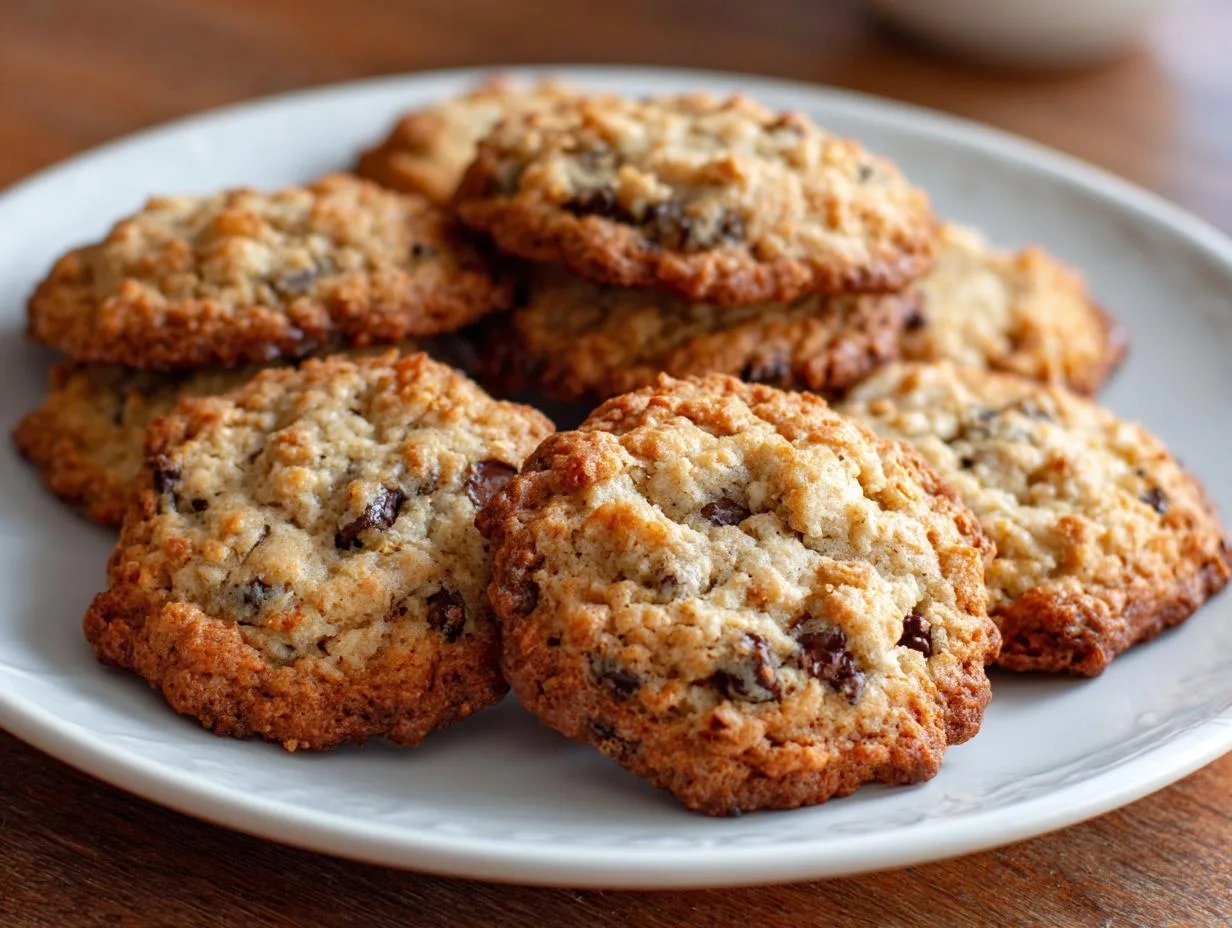 Soft Cottage Cheese Oatmeal Cookies Pack 4g Protein Each