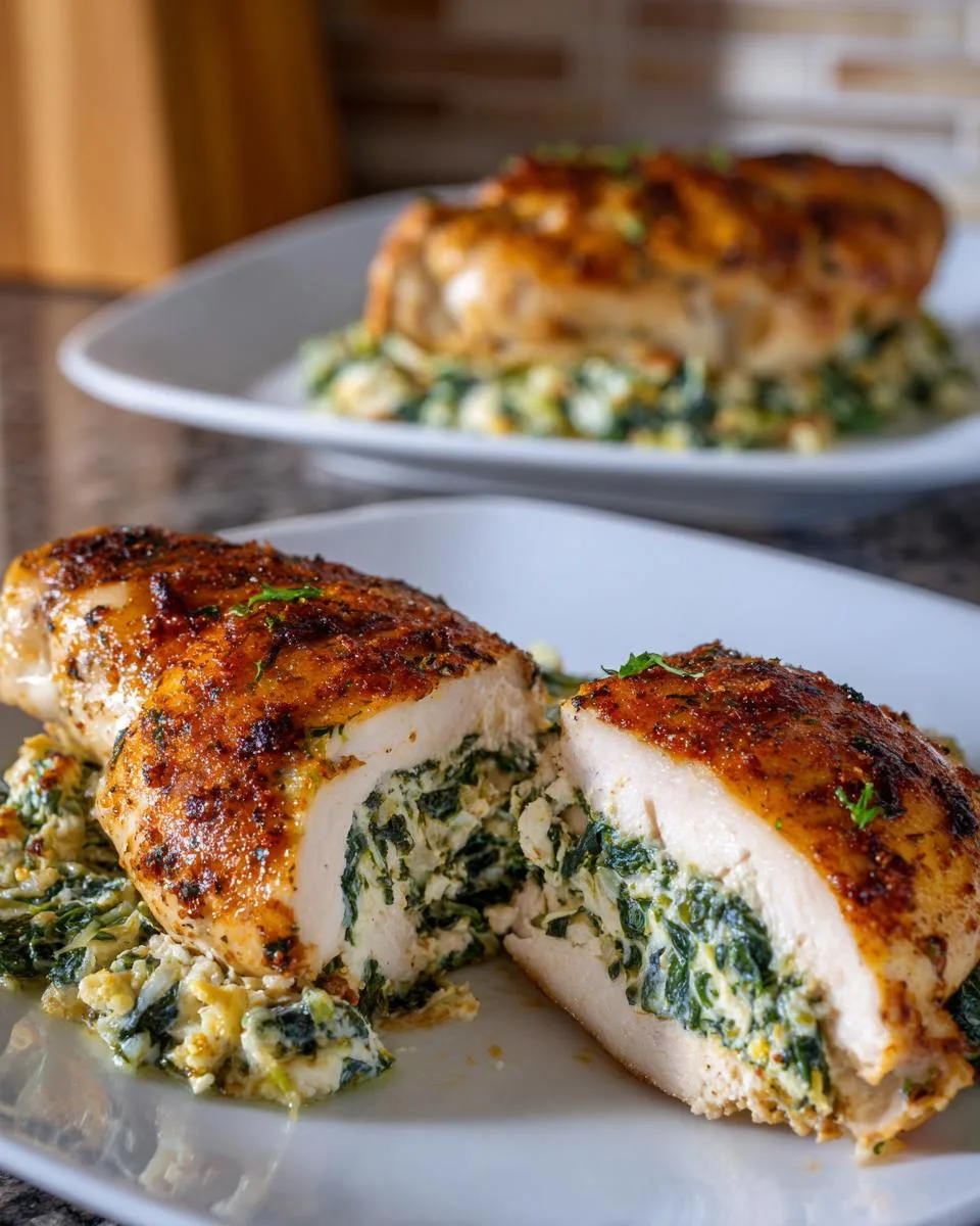 Cottage Cheese Spinach Chicken - detail 2