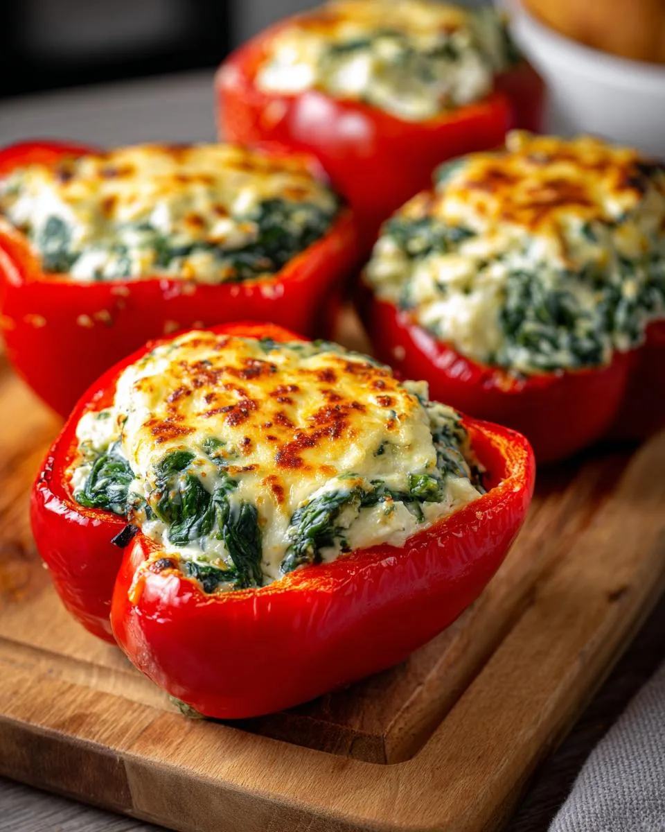 Cottage Cheese Stuffed Peppers - detail 4