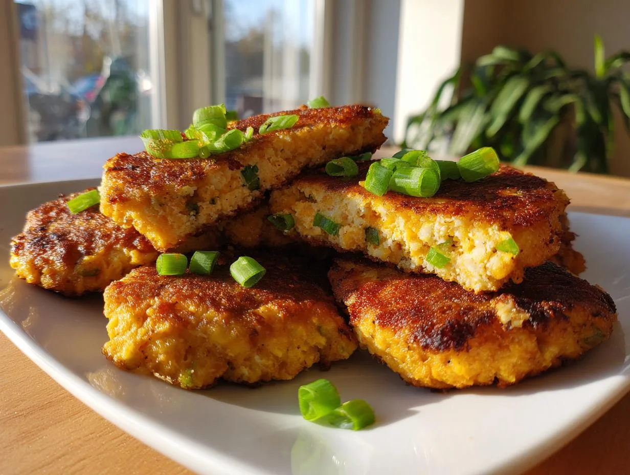 Cottage Cheese Sweet Potato Patties for Busy Moms