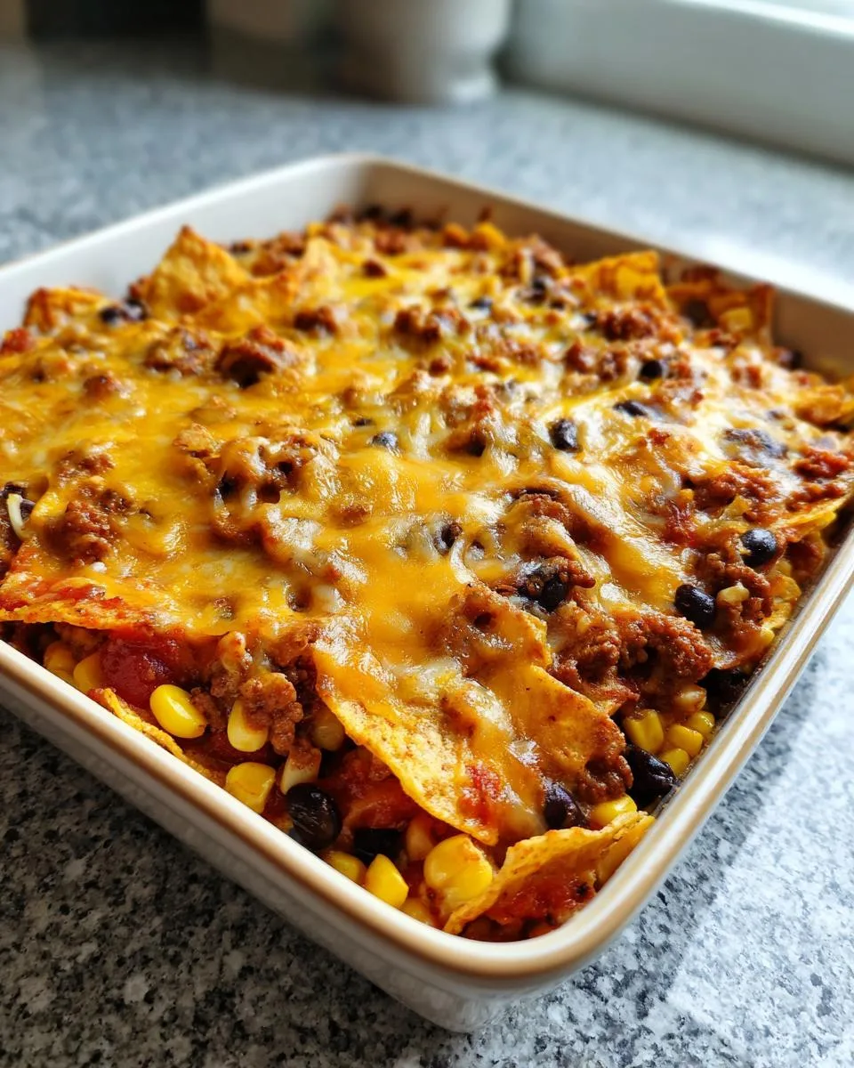 Cottage Cheese Taco Casserole - detail 3